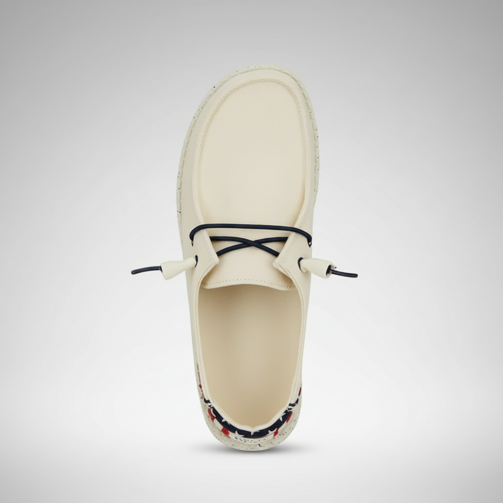 Stylish Americana Design Casual Canvas Shoes