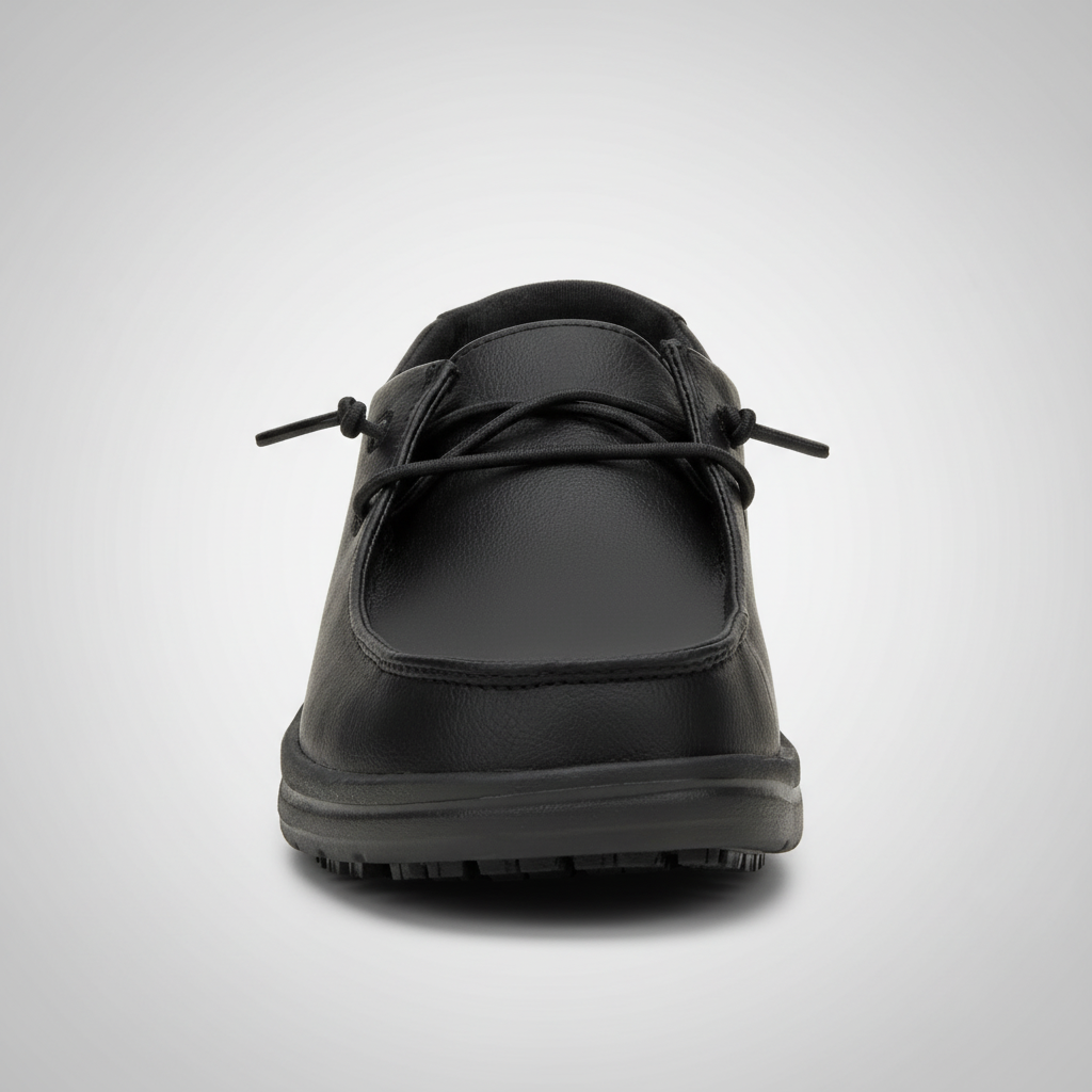 Wide Fit Slip Resistant Work Shoes