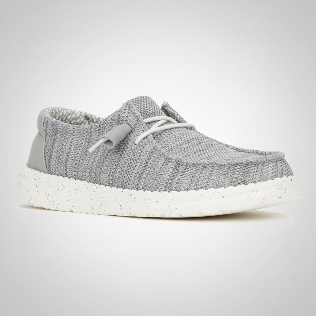 Stretch Mesh Lightweight Slip On Shoes