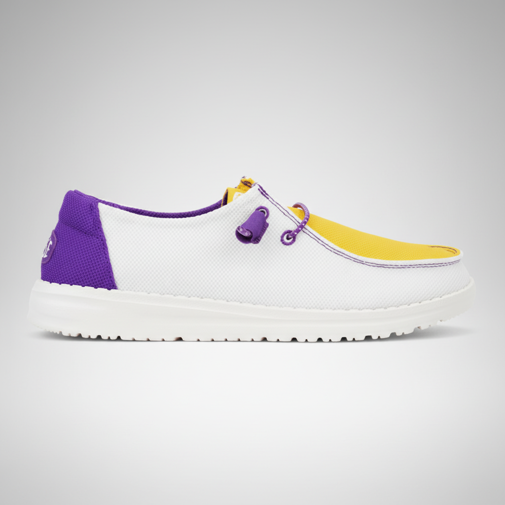 LSU Printed Sport Inspired Casual Shoes