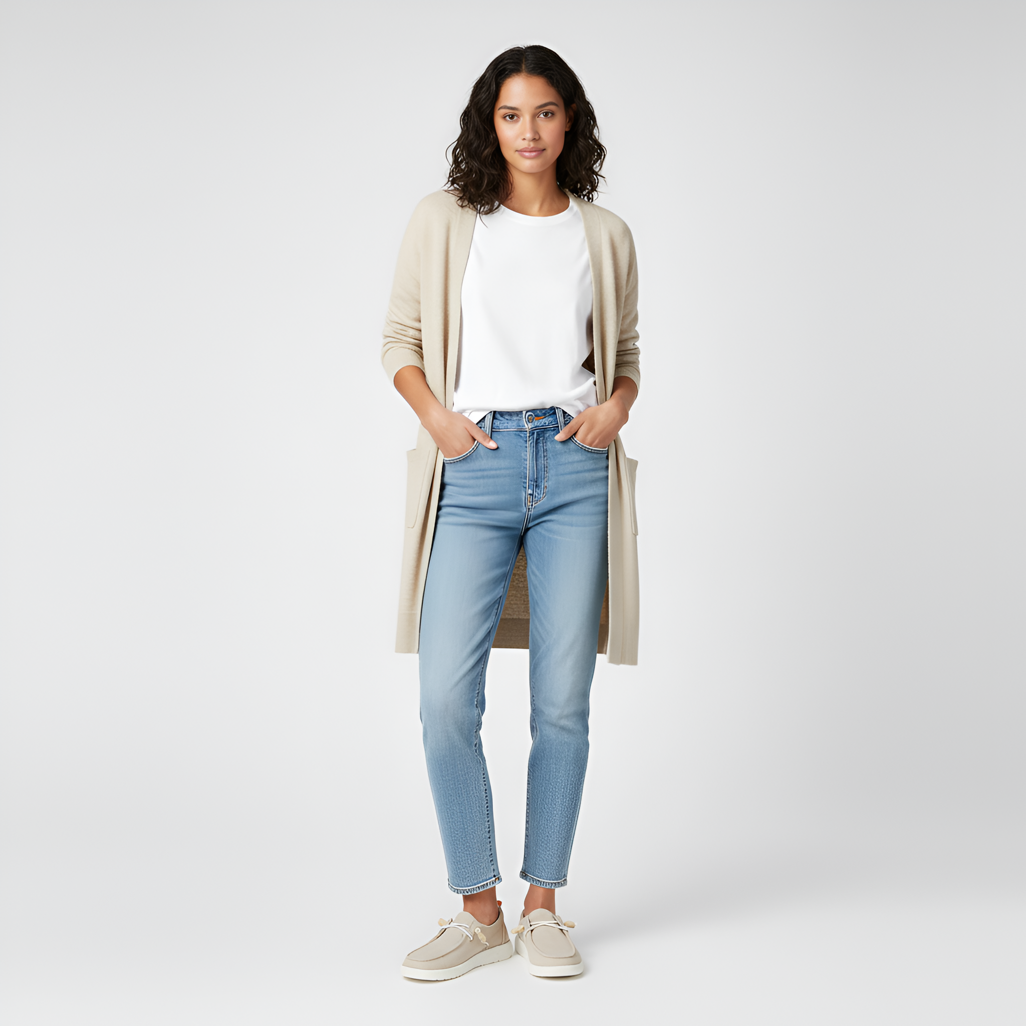 Casual Chambray Low Top Walking Shoes For Women