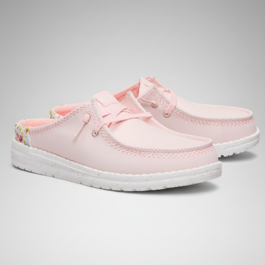 Shimmer Slip On Fashion Sneakers