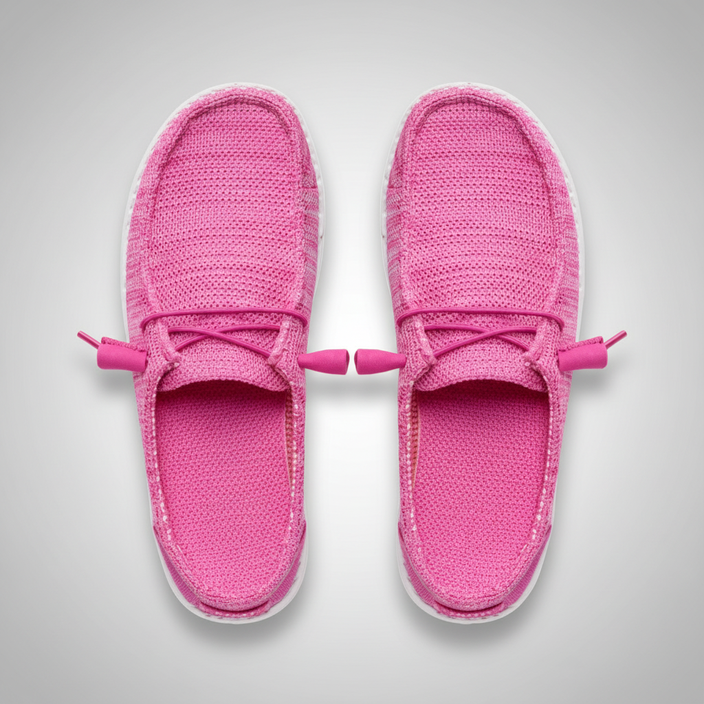 Stretch Mesh Lightweight Slip On Shoes