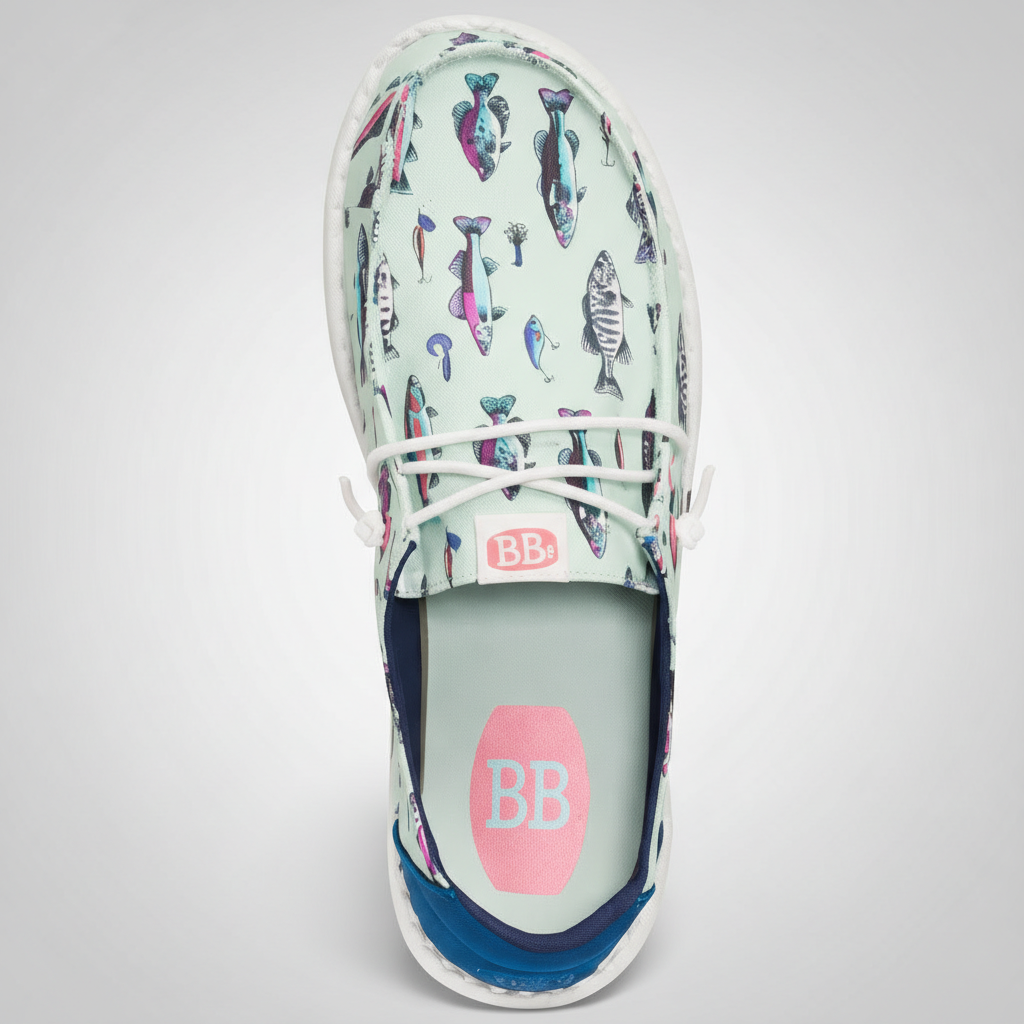 Wendy Fish Lure Casual Slip On Shoe