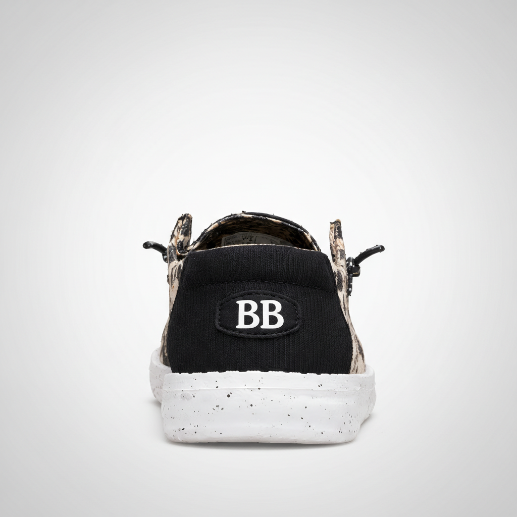 Wendy Cheetah Print Textile Slip On Shoes