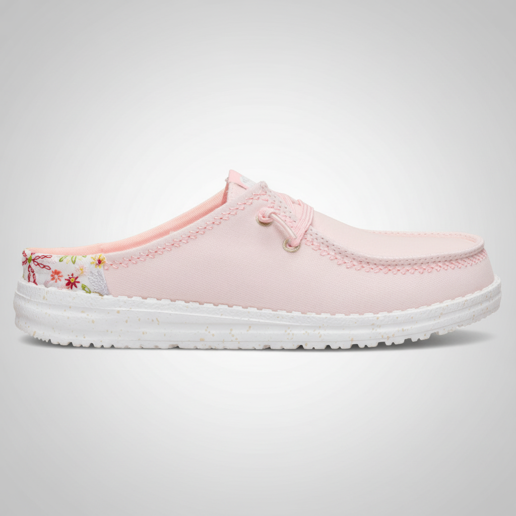 Shimmer Slip On Fashion Sneakers