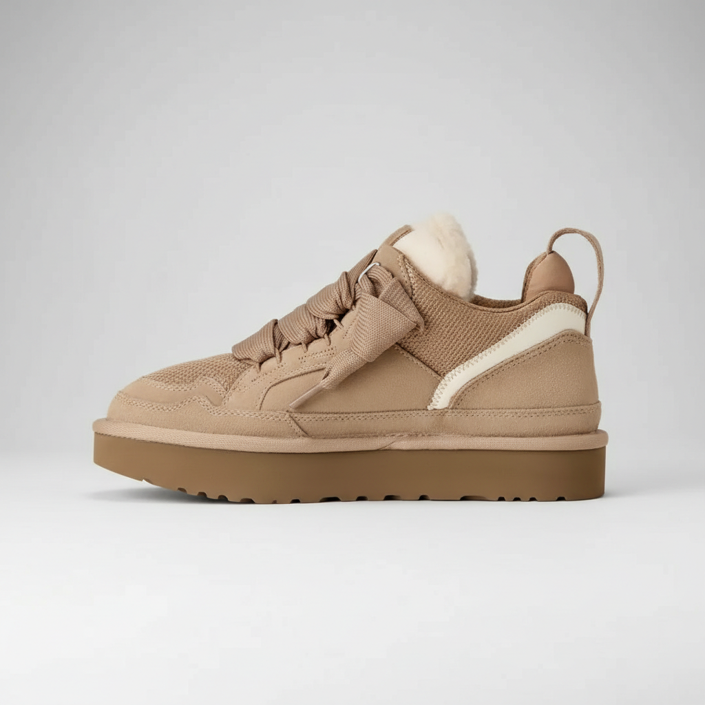 Lowmel Suede Mesh Sneaker