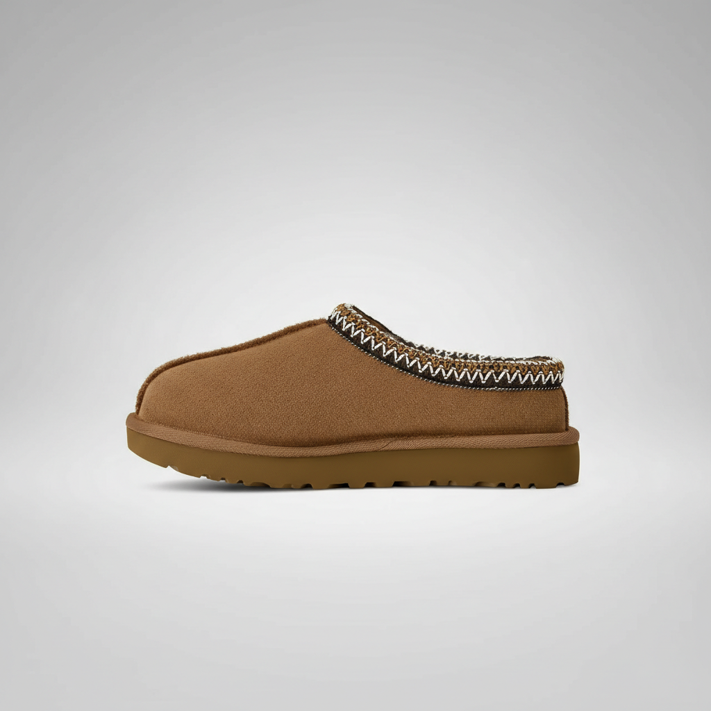 Tasman II Suede Slip On Platform Slipper