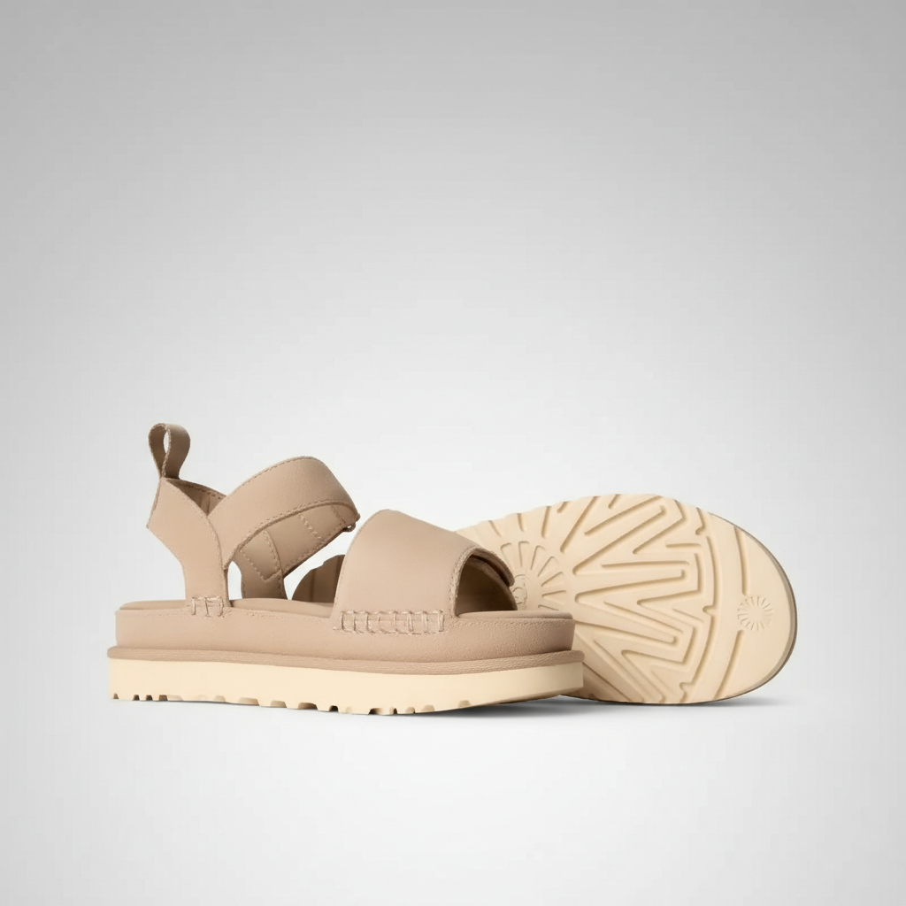 Goldenstar Suede Hook Loop Sandal