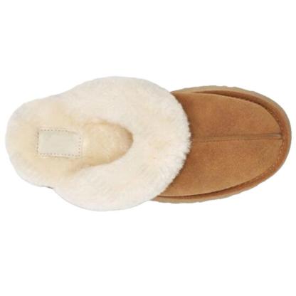 Women Warm Fur Slippers - The Boston Boots