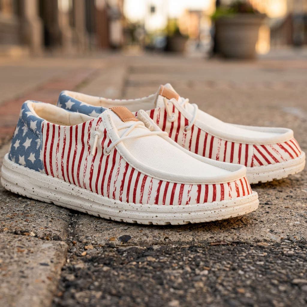 American Flag - Street Context