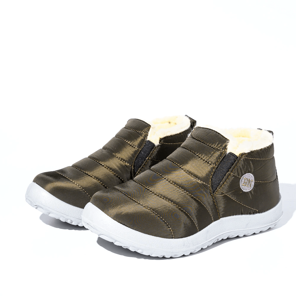 Winter Fur Snow Boots-The Boston Boots