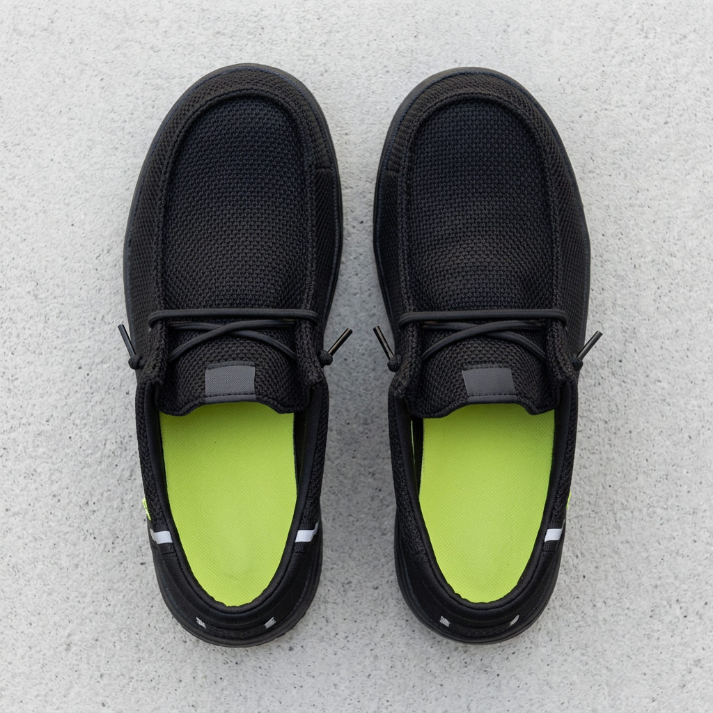 Black / Black - Styled Flat-Lay