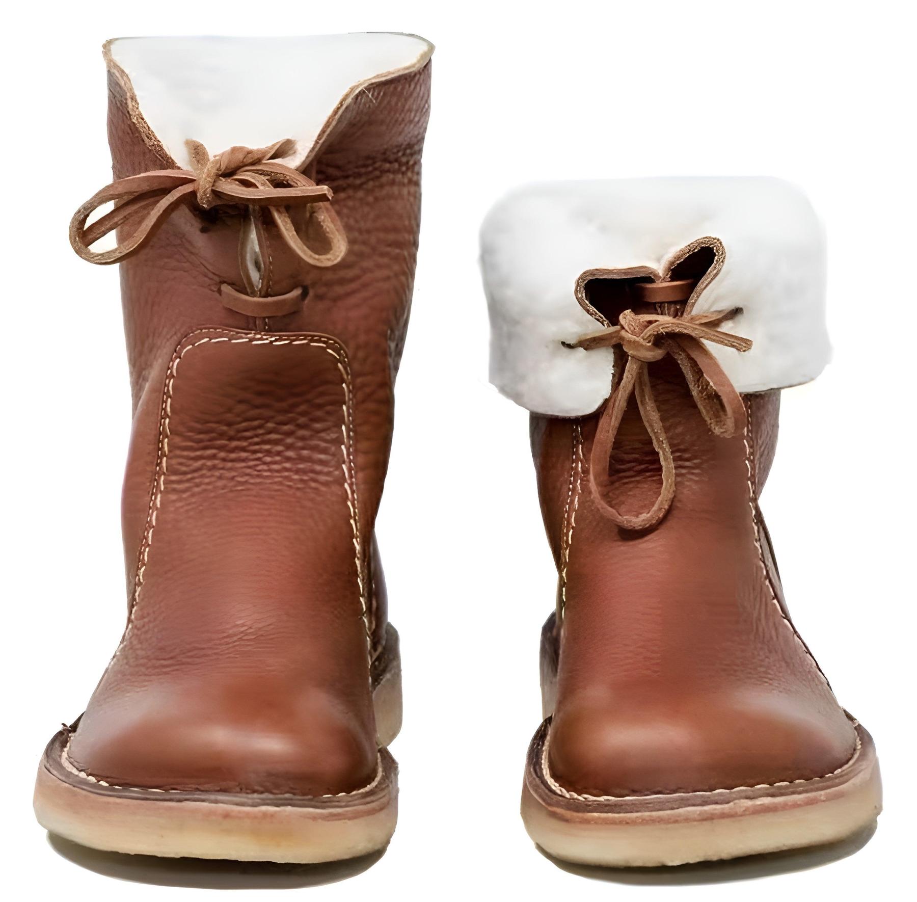 Bradford Leather Winter Boots-The Boston Boots