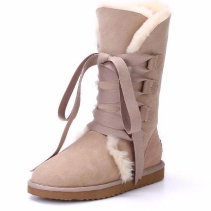 Women's High Winter Snow Boots - The Boston Boots