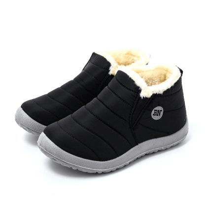 Women's Winter Warm Fur Snow Boots - The Boston Boots
