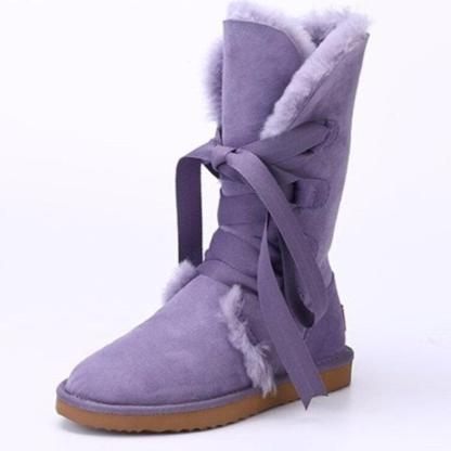 Women's High Winter Snow Boots - The Boston Boots