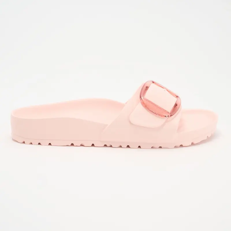 Big Buckle Slide Sandal For Women