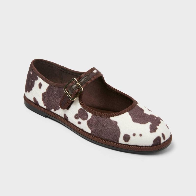 Mary Jane Memory Foam Insole Flats Shoes For Women