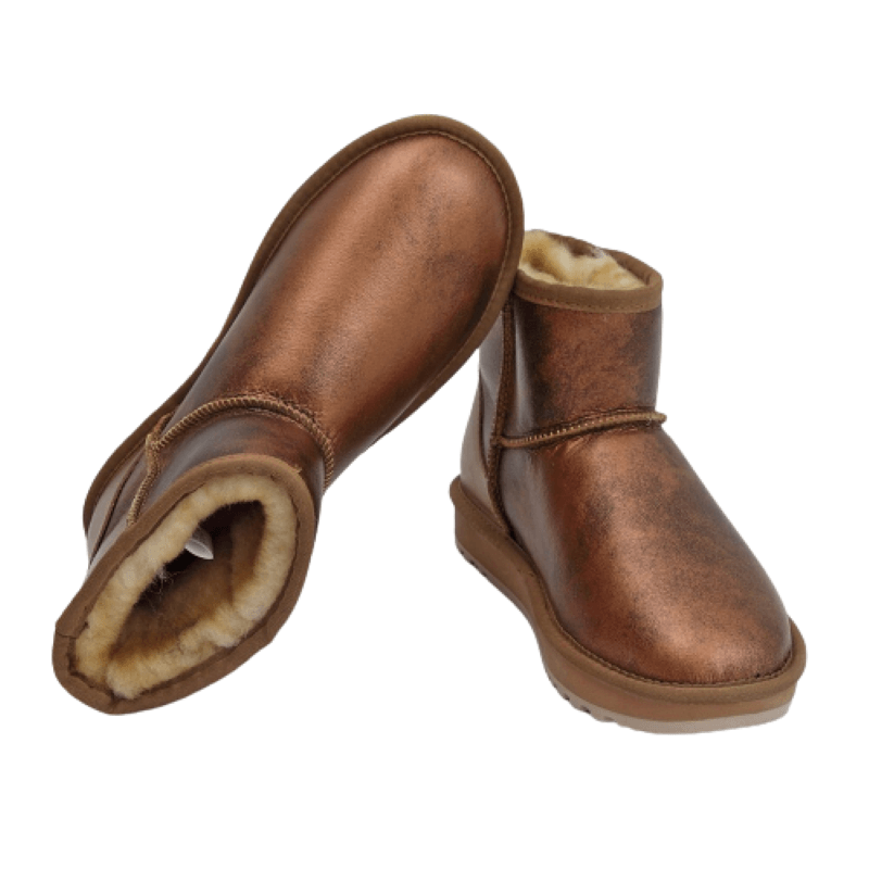 Waterproof Leather Snow Boots-The Boston Boots