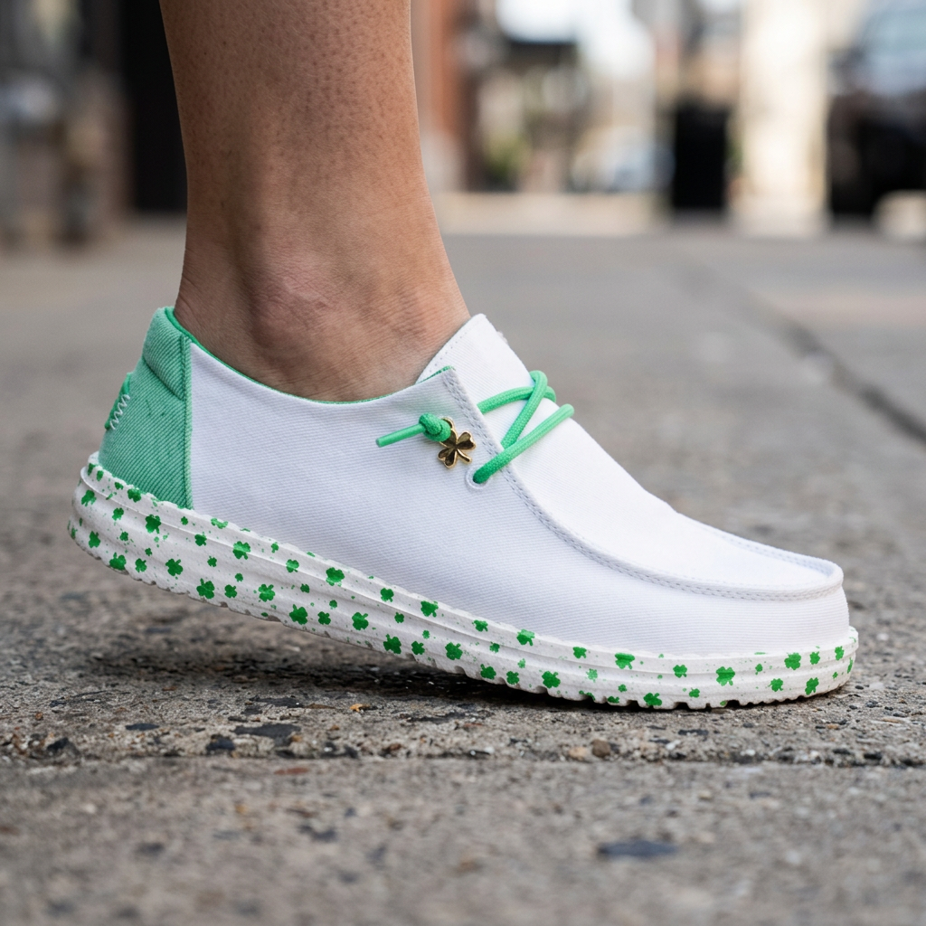 White / Green - On-Foot