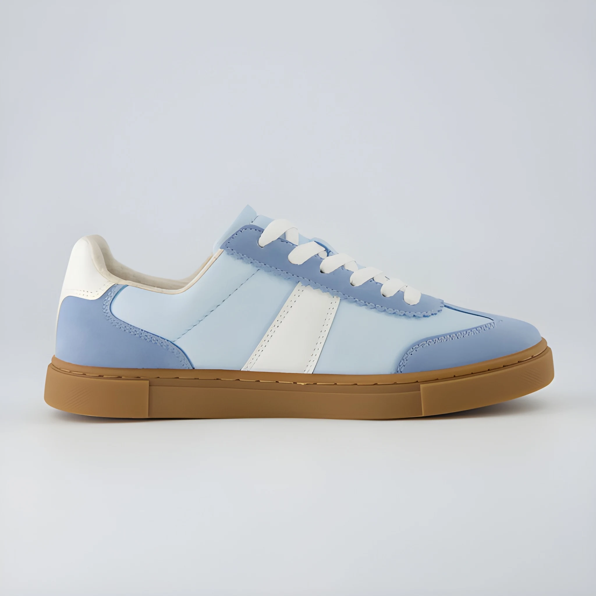 Dual Tone Lace Up Sneaker