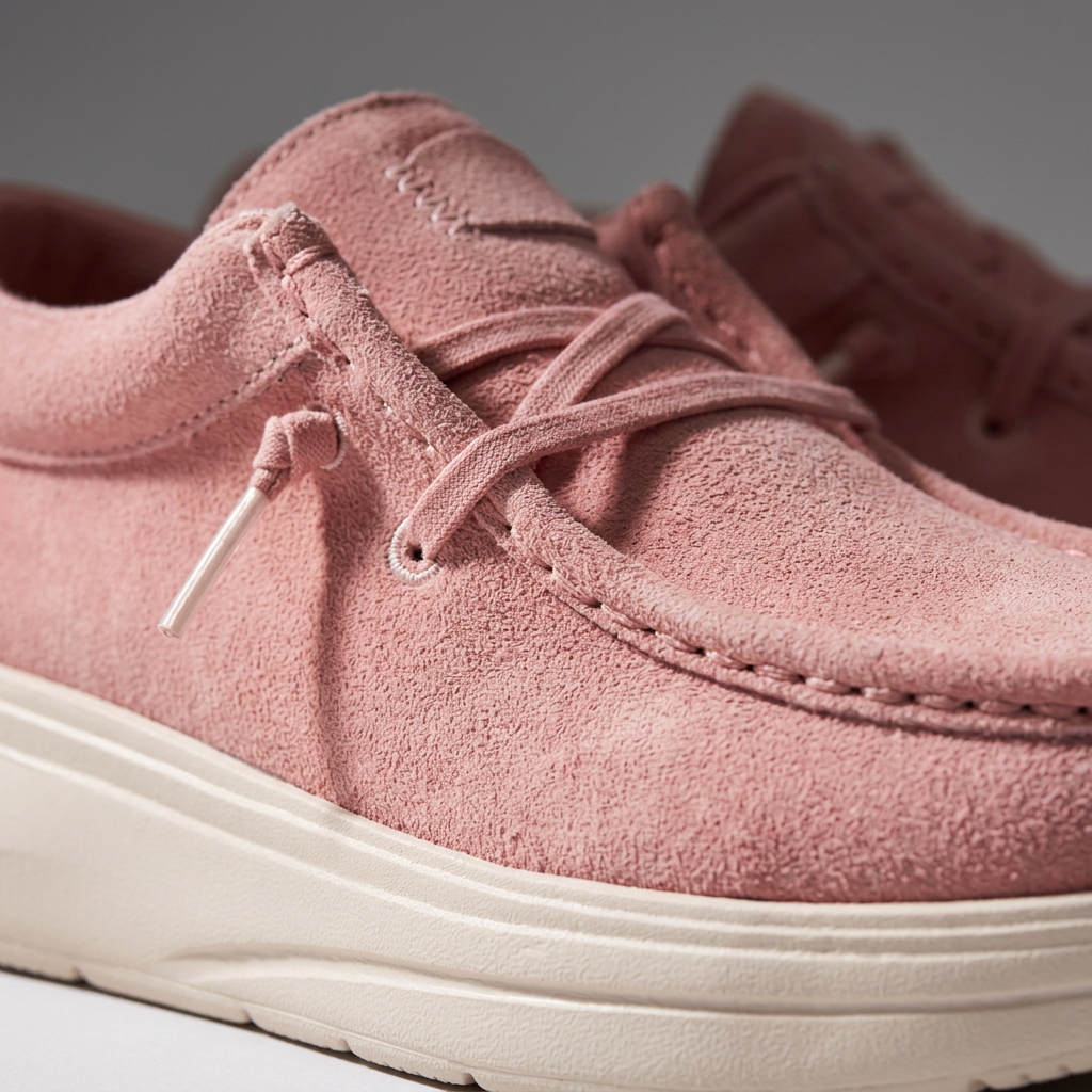 Soft Suede Comfort Lace Up Walking Shoes For Women