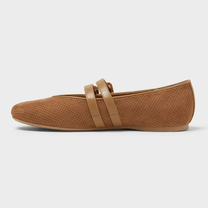 Casual Mary Jane Flats Shoes With Strap For Women