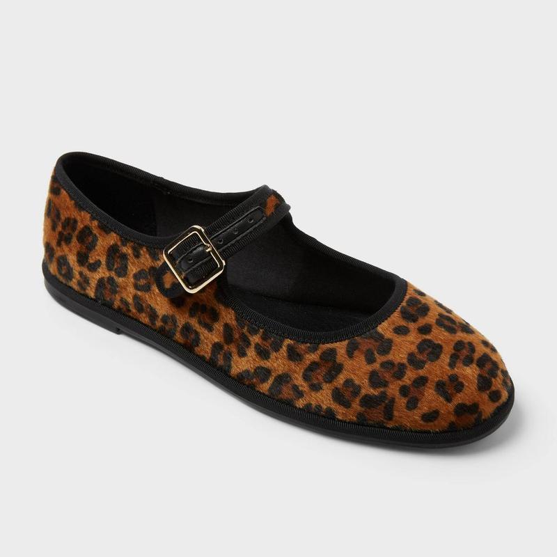 Mary Jane Memory Foam Insole Flats Shoes For Women