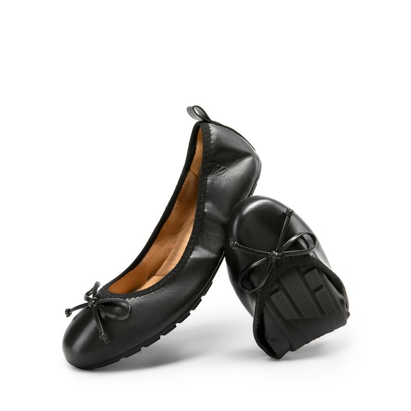 Flexible Foldable Ballet Flats with Elastic Band for Travel Wear