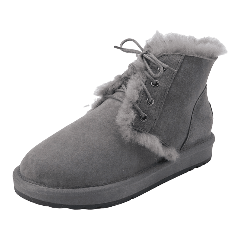 Women Short Ankle Winter Snow Boots - The Boston Boots