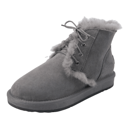 Women Short Ankle Winter Snow Boots - The Boston Boots