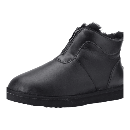 Waterproof Short Ankle Snow Boots With Zipper - The Boston Boots