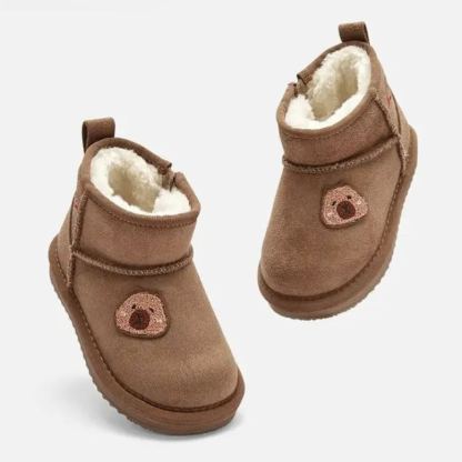 Waterproof Snow Boots For Kids With Warm Lining And Anti Slip Sole