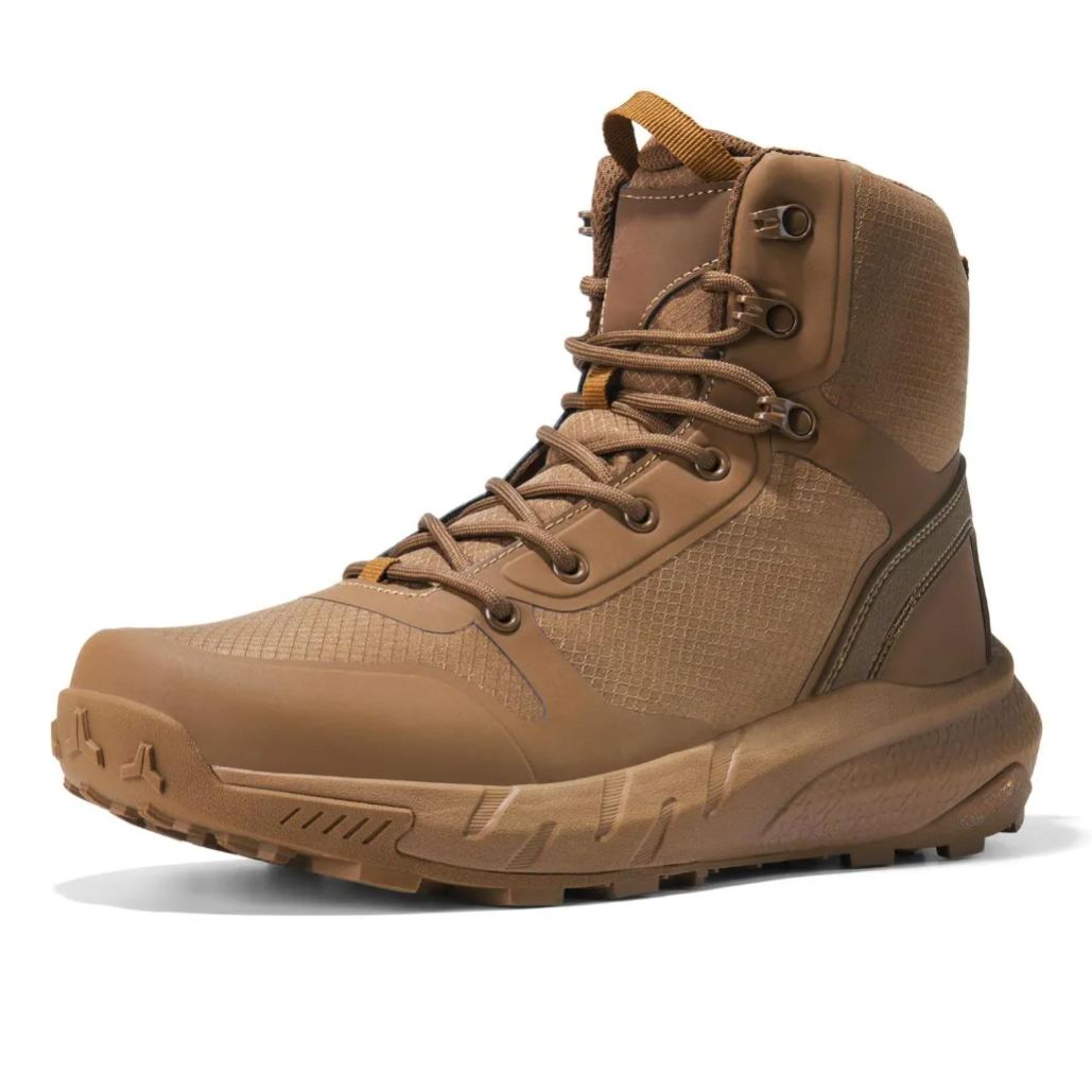 Tactical Boots Lightweight Comfortable All Day Work Boots With Side Zipper