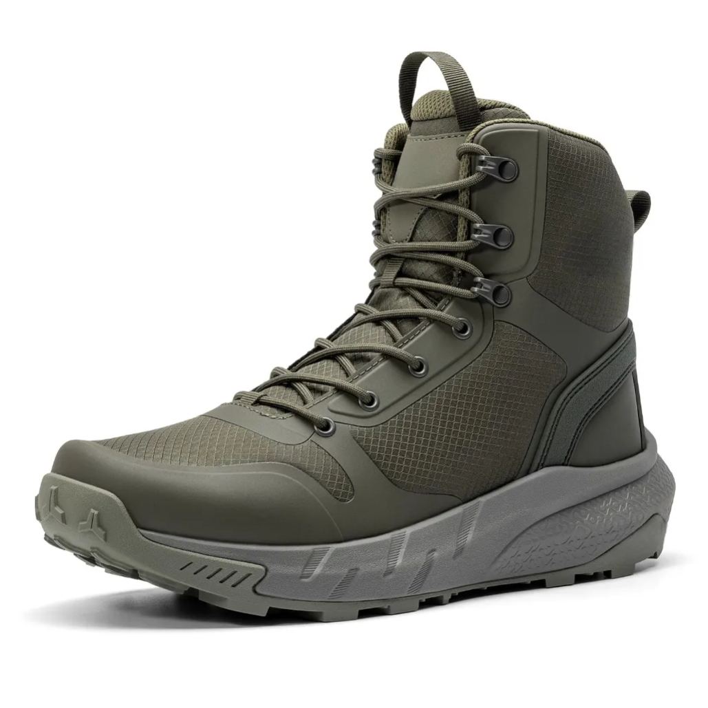 Tactical Boots Lightweight Comfortable All Day Work Boots With Side Zipper