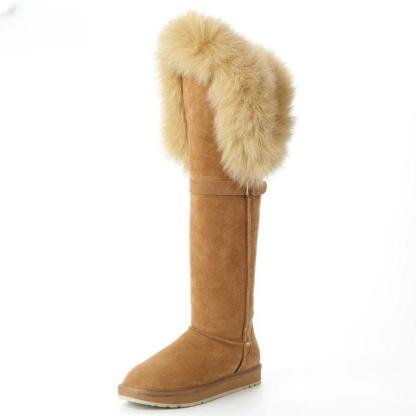 Over The Knee Winter Warm Shoes - The Boston Boots