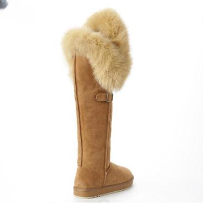 Over The Knee Winter Warm Shoes - The Boston Boots