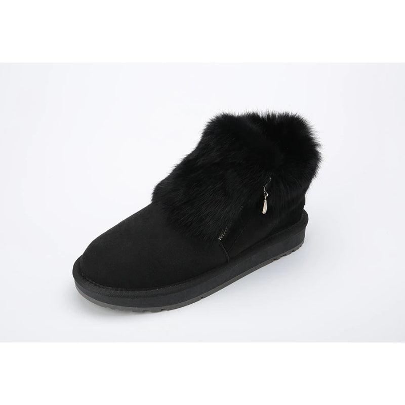 Short Ankle Warm Shoes - The Boston Boots