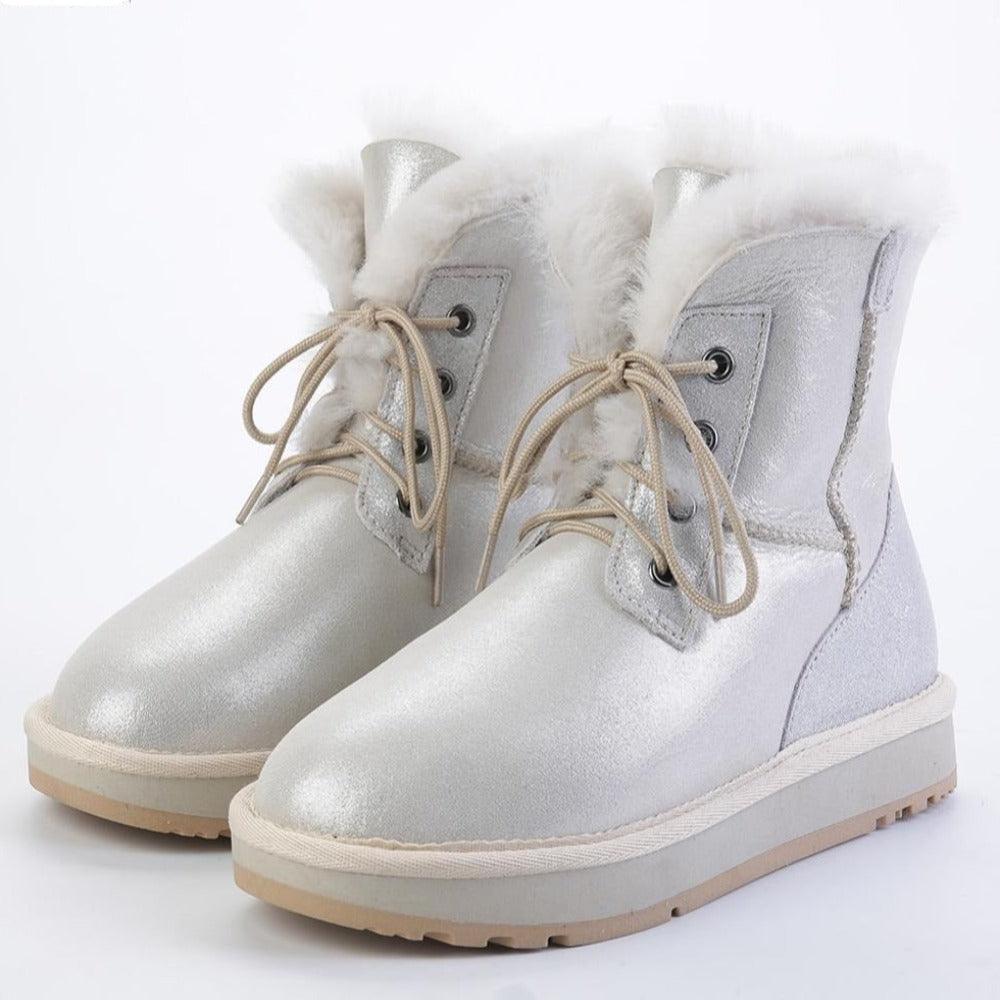 Winter Lined Snow Boots-The Boston Boots