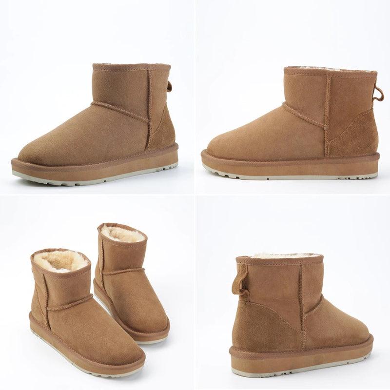 Women's Ankle Snow Boots - The Boston Boots