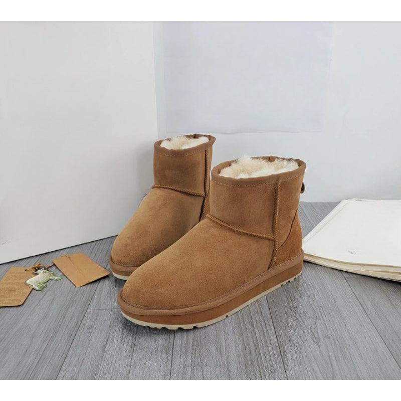 Ankle Height Snow Boots-The Boston Boots