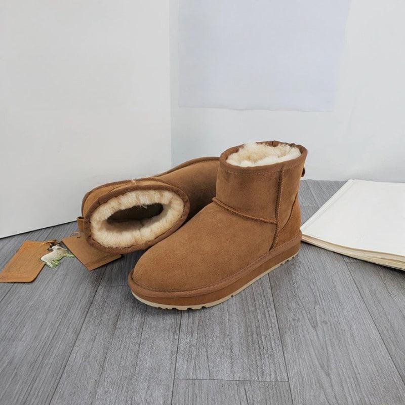 Ankle Height Snow Boots-The Boston Boots