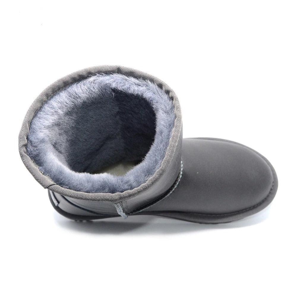 Mid Calf Snow Boots-The Boston Boots