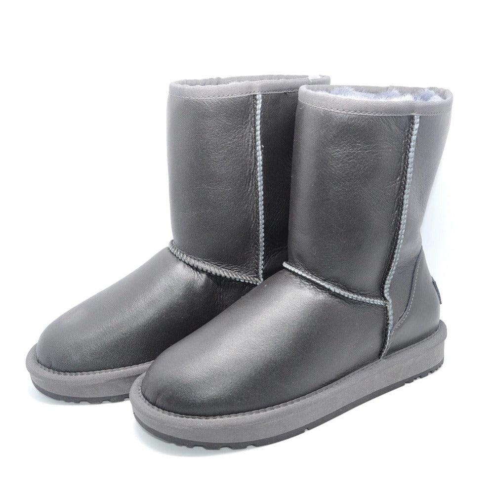 Mid Calf Snow Boots-The Boston Boots