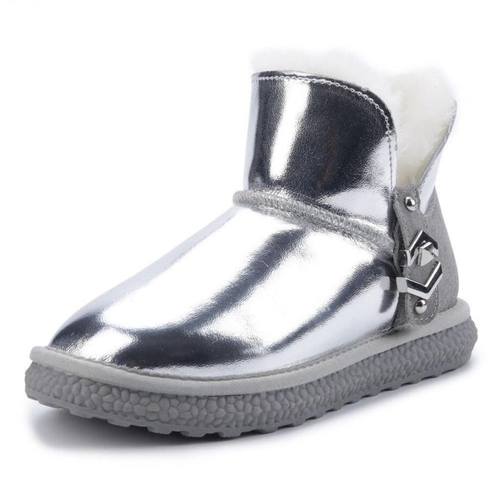 Buckle Warm Winter Snow Boots - The Boston Boots