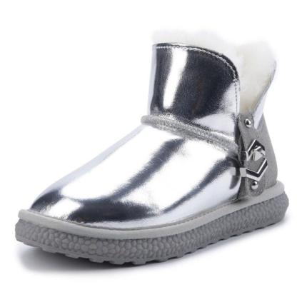 Buckle Warm Winter Snow Boots - The Boston Boots
