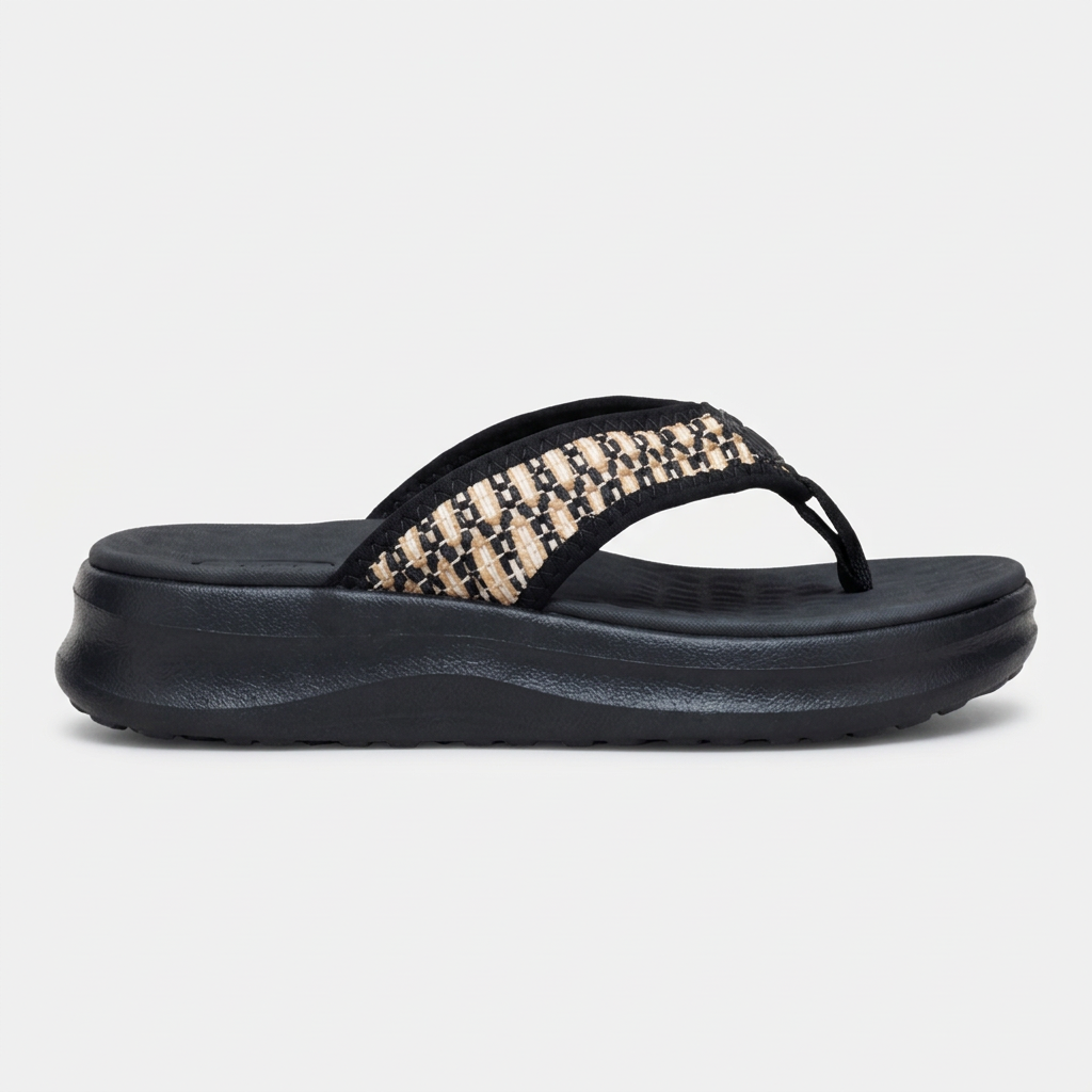Casual Platform Flip Sandals For Women