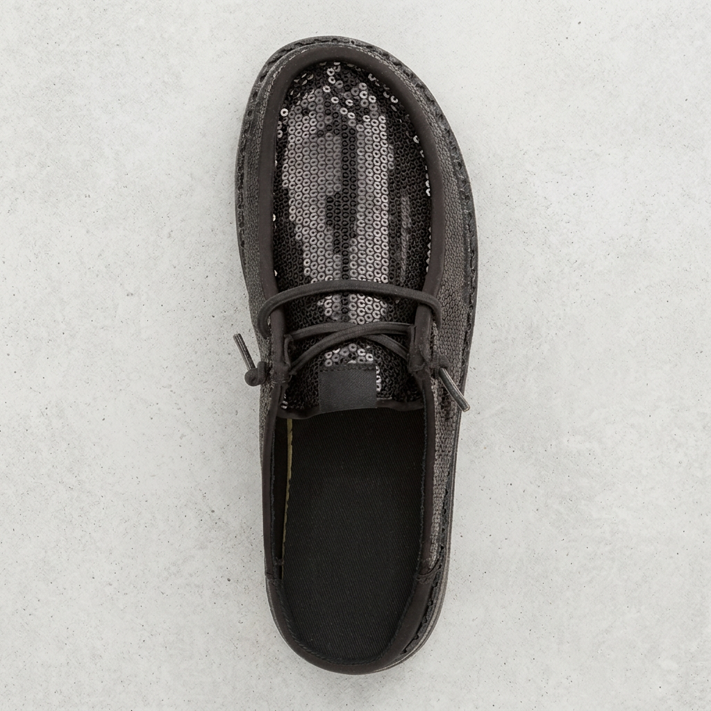 Women's Sequin Slip-On Lightweight Sneakers