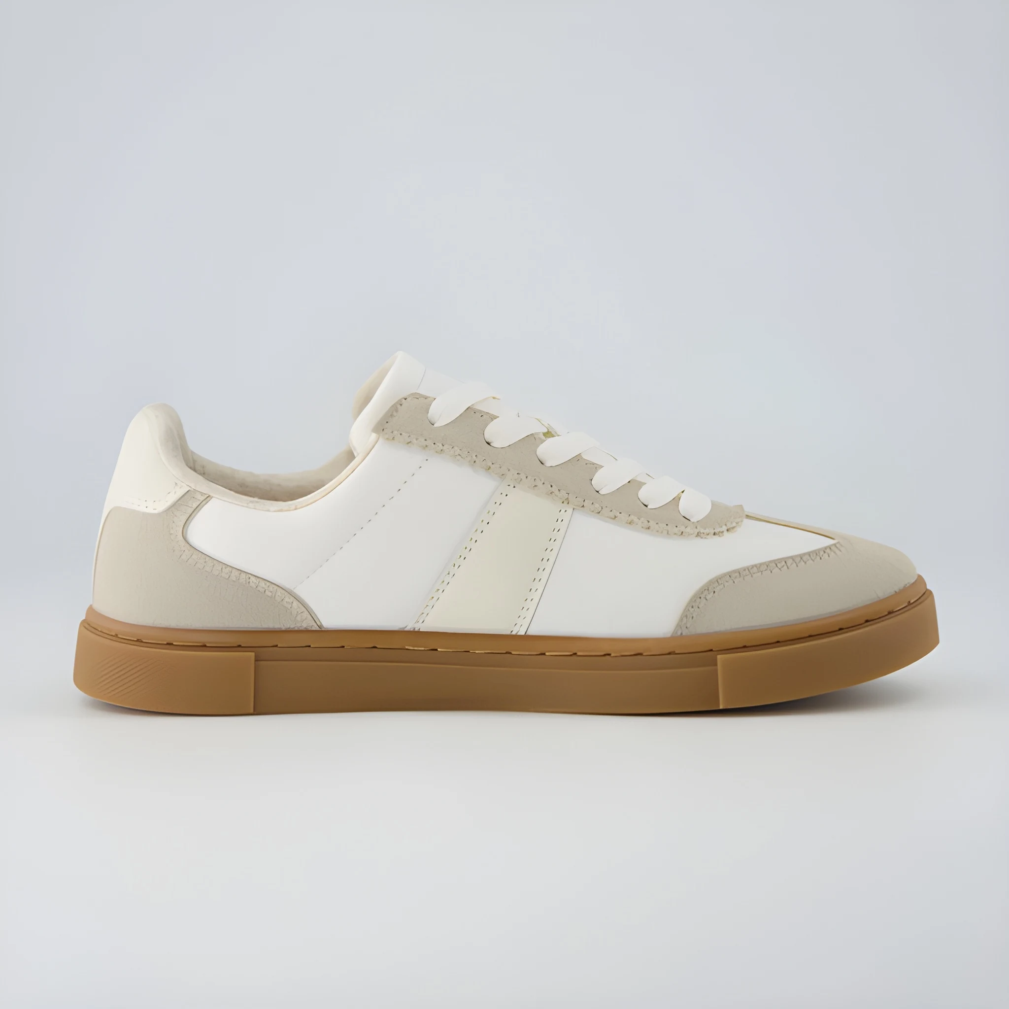 Dual Tone Lace Up Sneaker